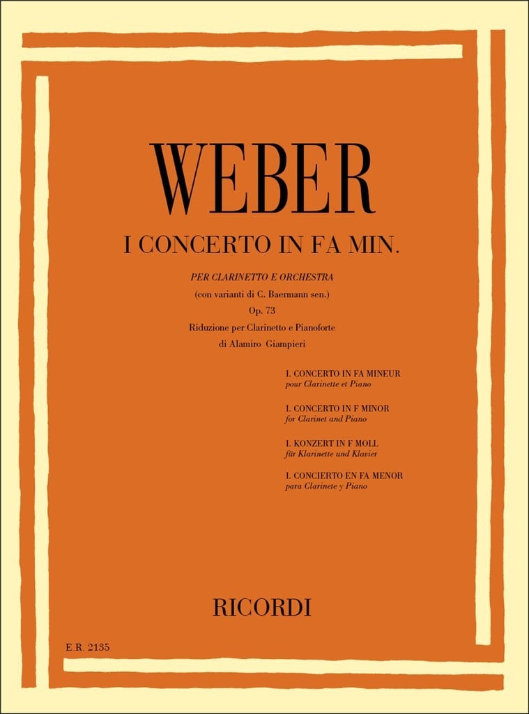 Concerto n. 1 in Fa min. Op. 73